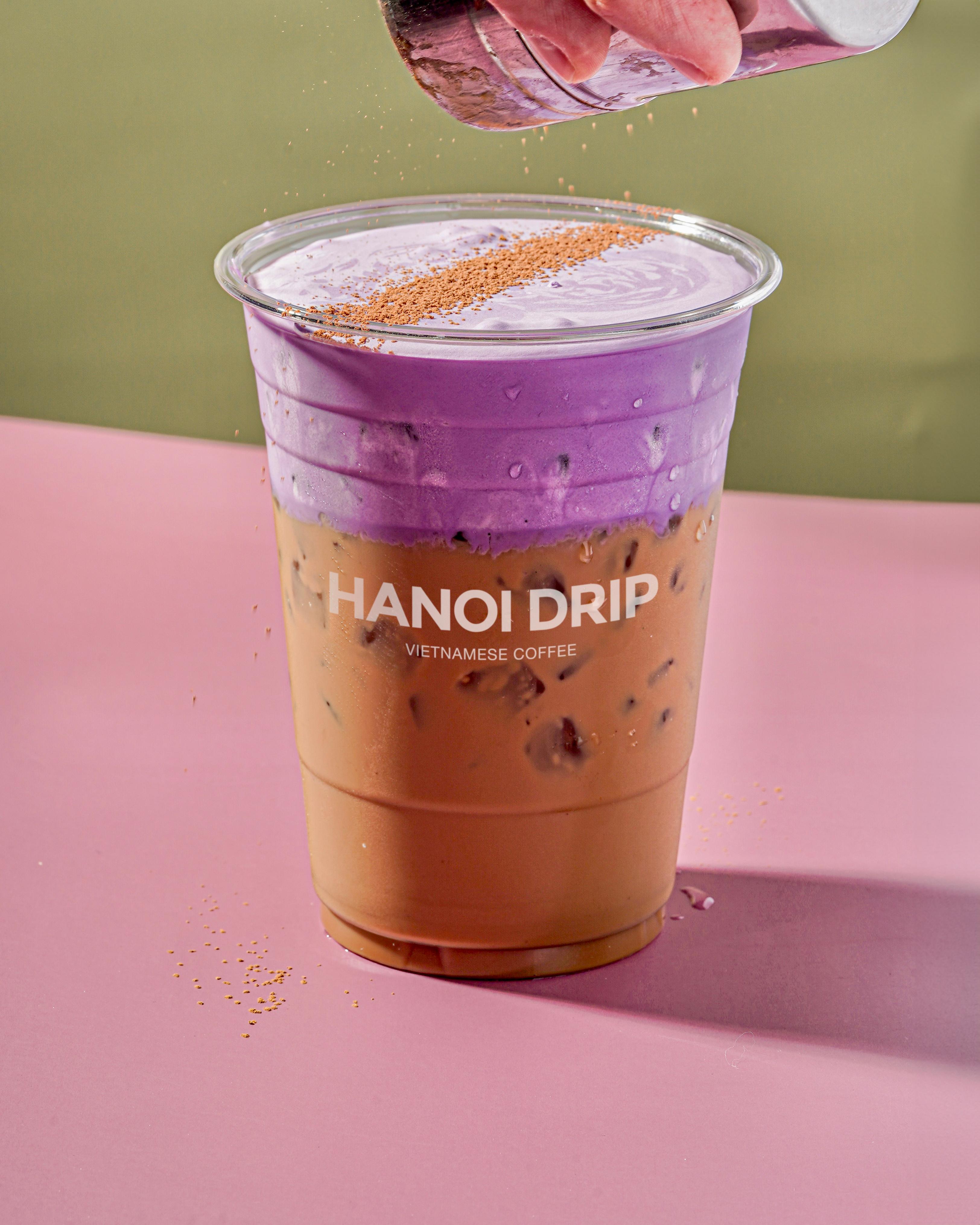 Ube Coconut Coffee (Ca Phe Dua Ube)