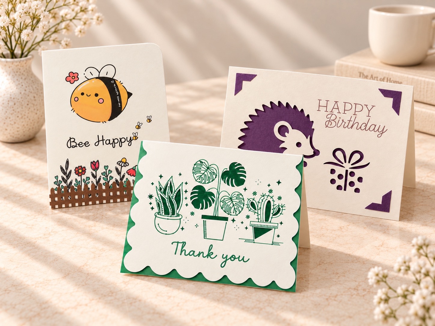 bundle of 4 cards mix