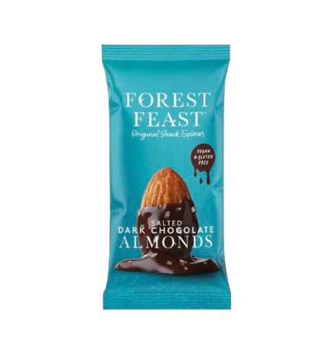 Forest Feast Sea Salted Dark Chocolate Almonds