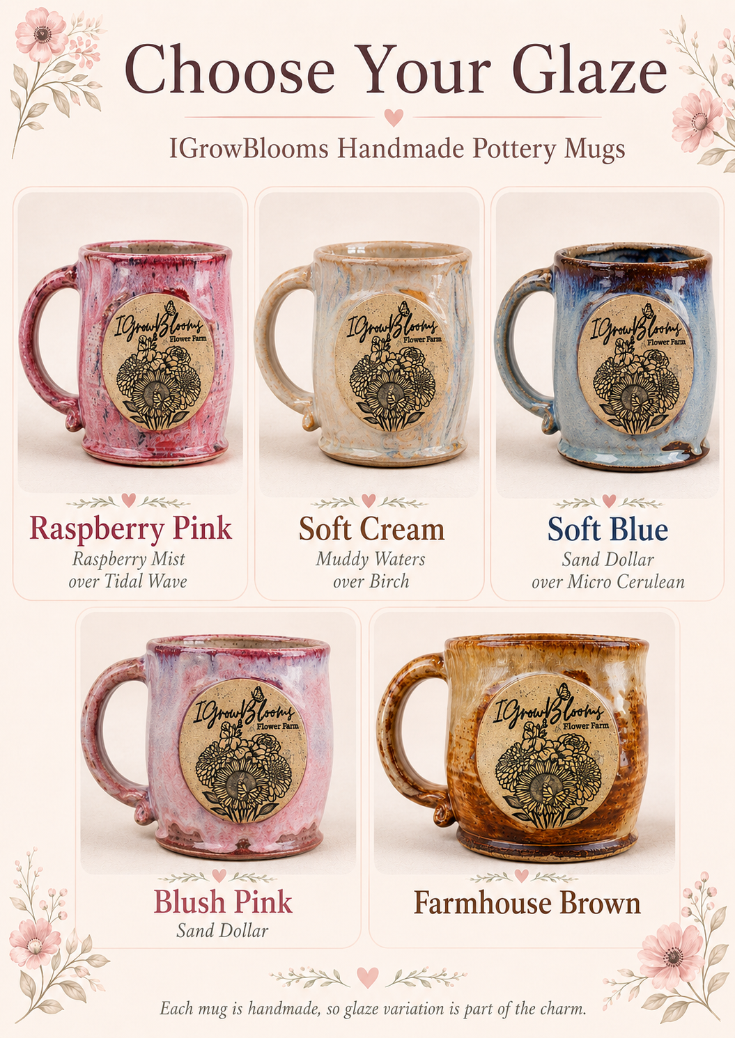 IGrowBlooms Handmade Pottery Mug — Preorder thumbnail 8