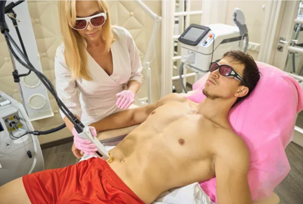 Abdomen (Men) Laser Hair Removal