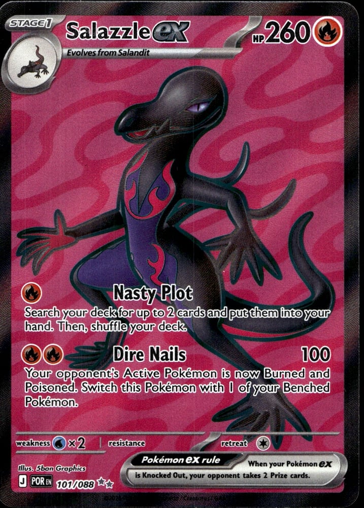 Salazzle ex - ME03 101/88