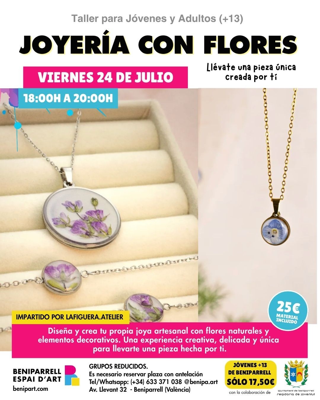 Reserva Joyería con Flores