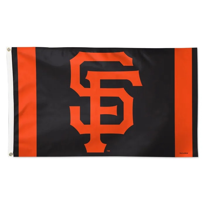 San Francisco Giants Deluxe Vertical Stripes Flag 3x5'