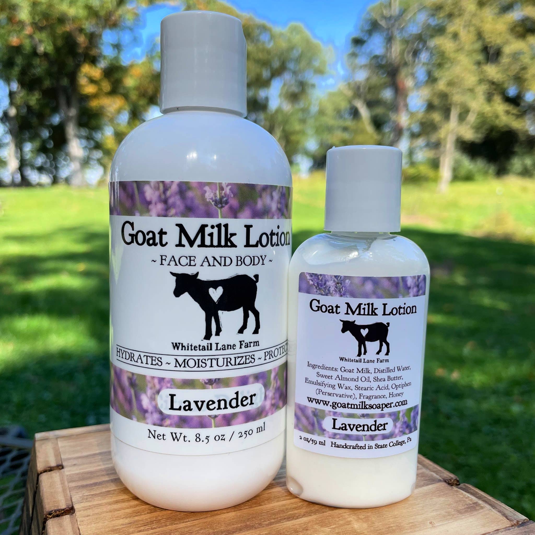 Whitetail Lane Farm - 8oz Lavender Goat Milk Lotion