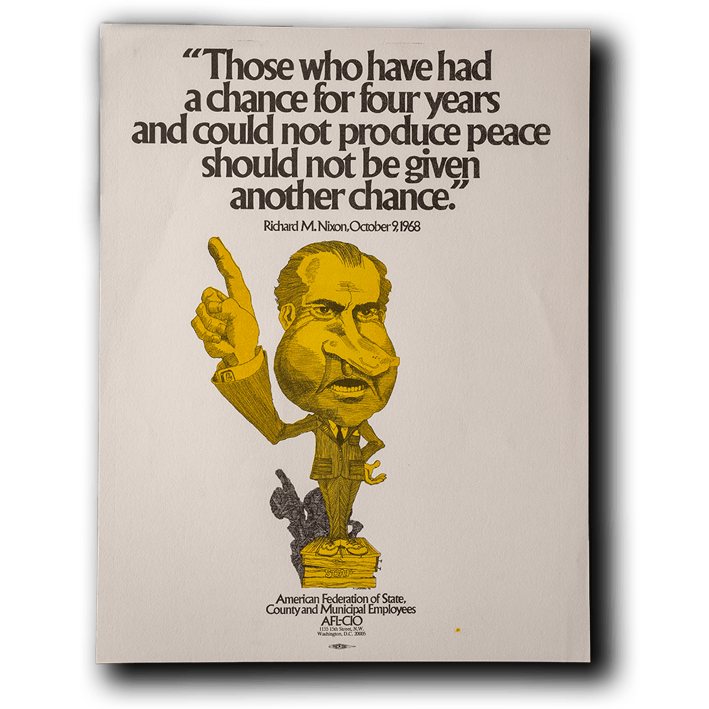 AFL-CIO -- Anti-Nixon [Handbill]