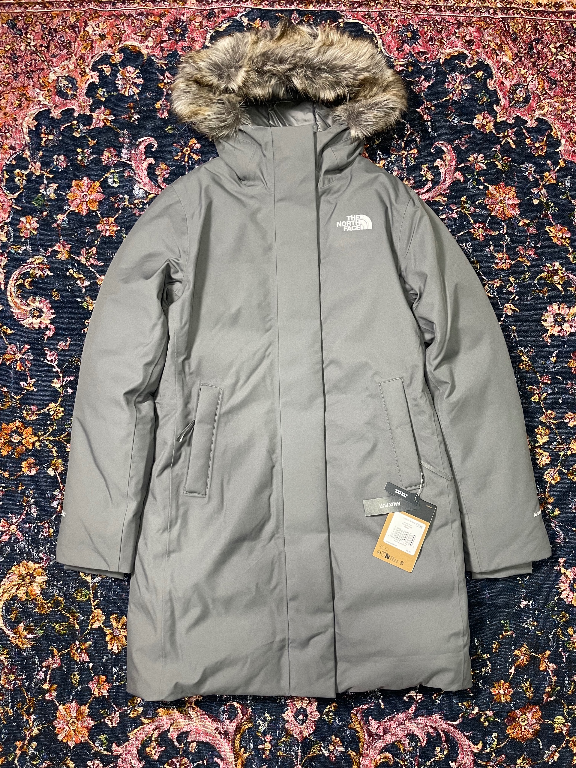 THE NORTH FACE  (NEW) Women 550 Down Arctic Parka Black Jacket