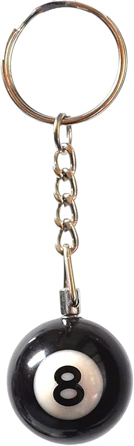 8 Ball Keychain — Image 1