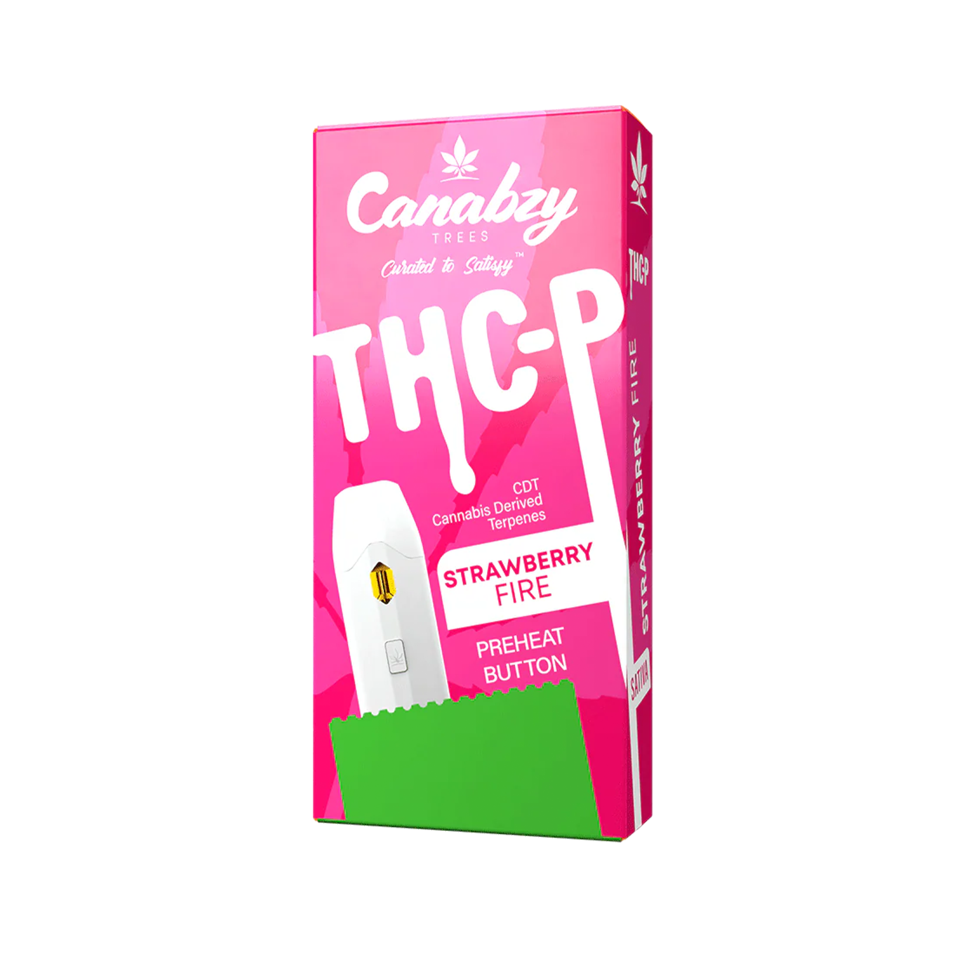 Canabzy Thc-P Strawberry Fire 3500mg Sativa