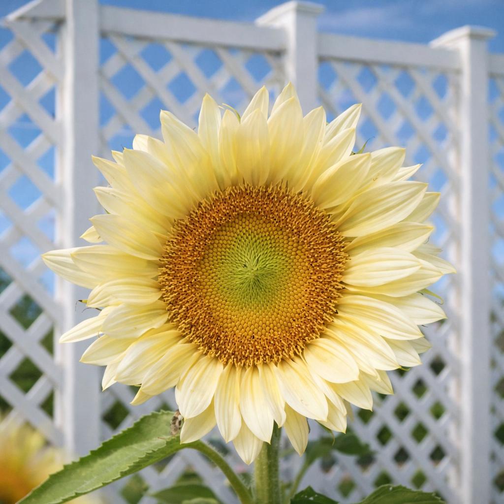 ProCut White Lite Sunflower - 2x Mini Plug Plants - White Sunflowers - Unusual