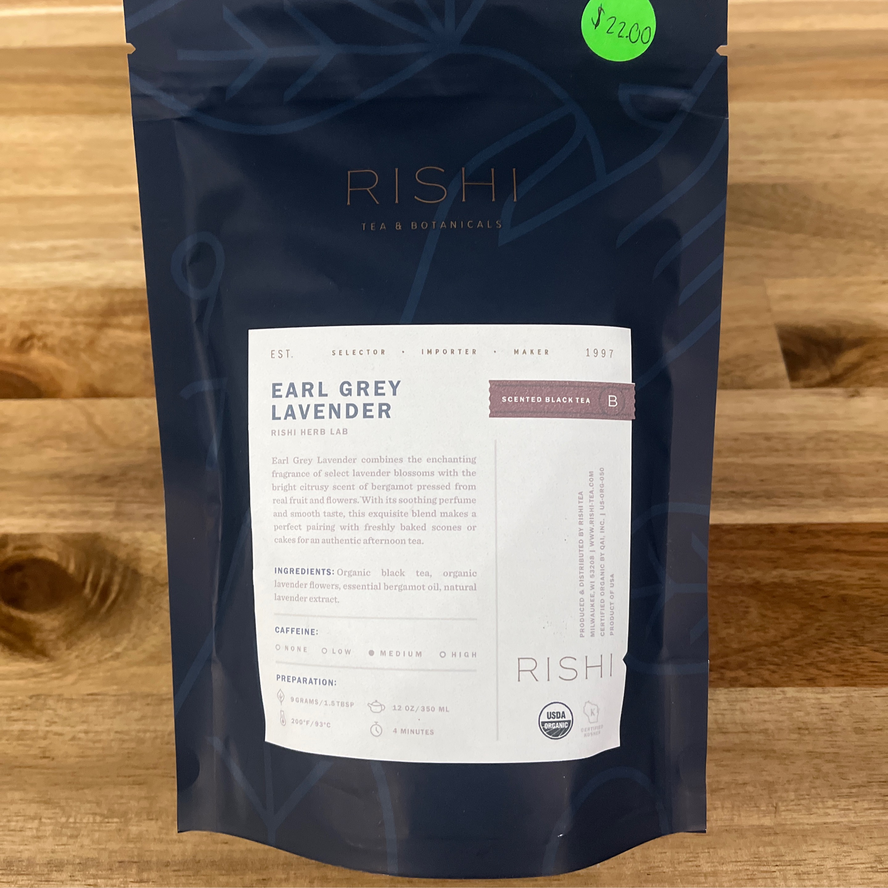 Earl Grey Lavender Tea Retail 4oz