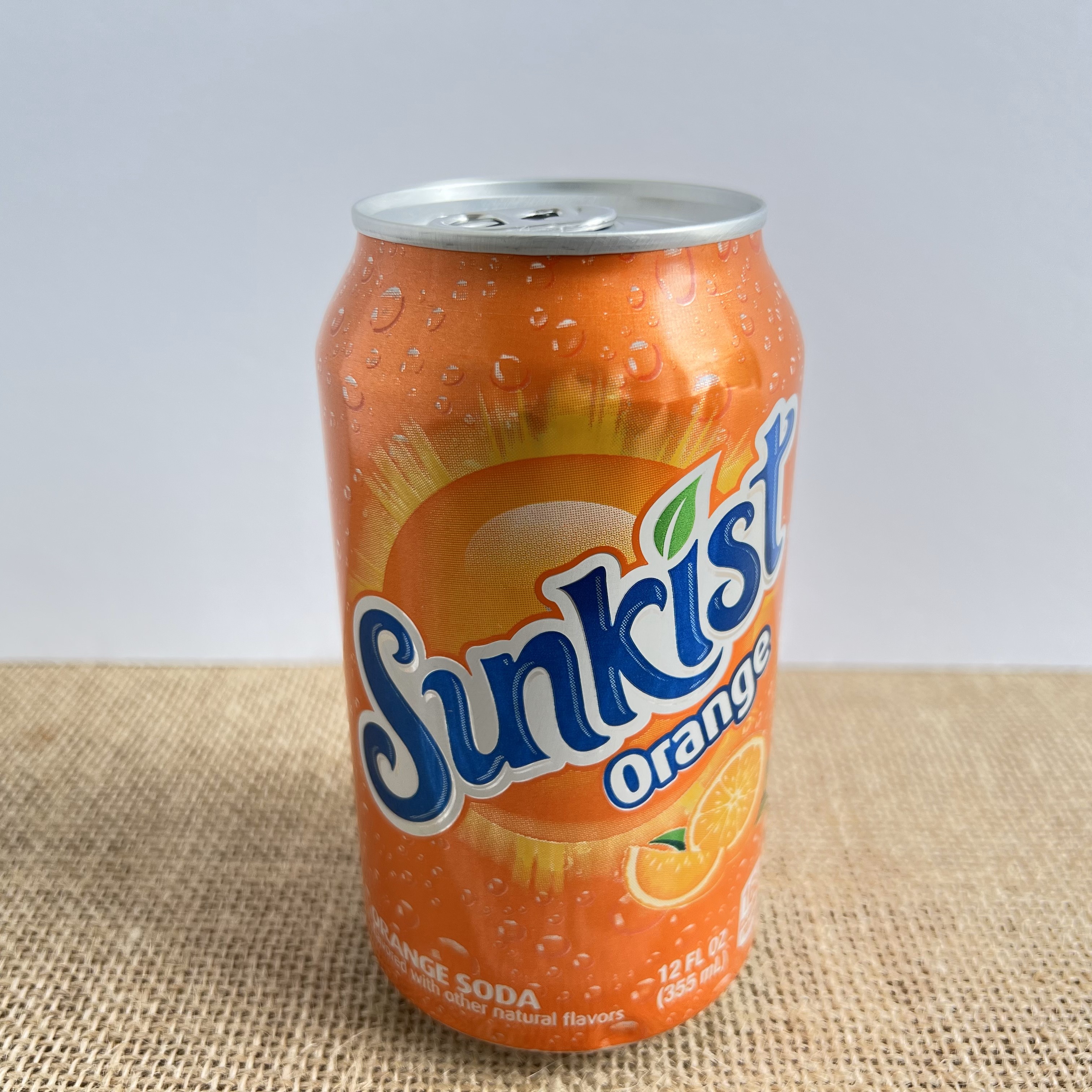 Orange Soda Can
