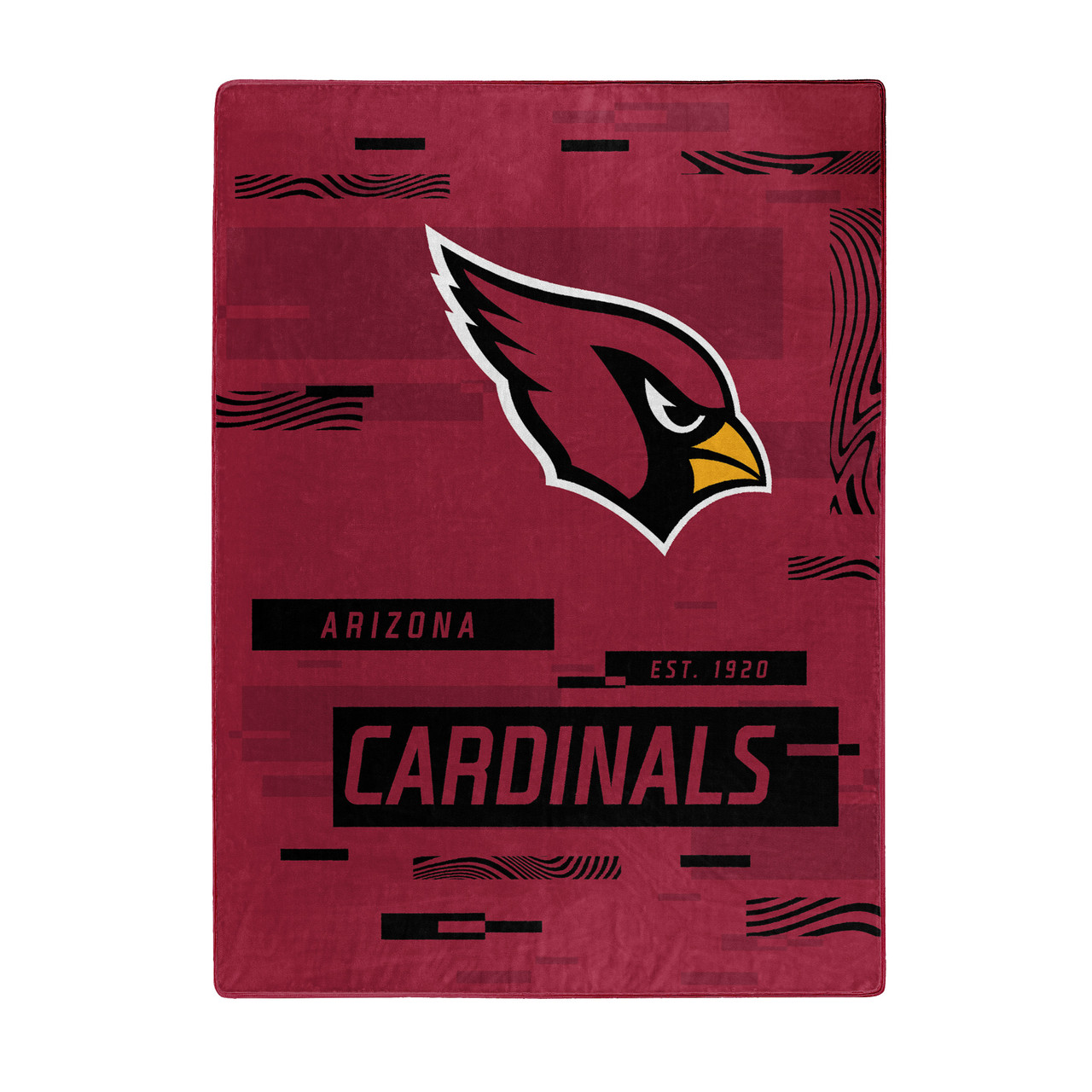 Arizona Cardinals Digital Design Raschel Blanket 60x80"