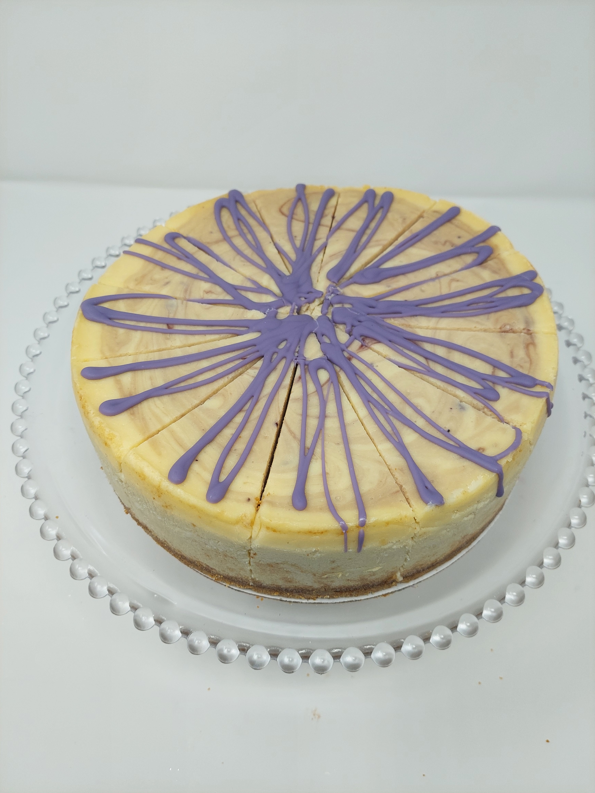 9" Blueberry Swirl Cheesecake – Classic Blueberry Cheesecake
