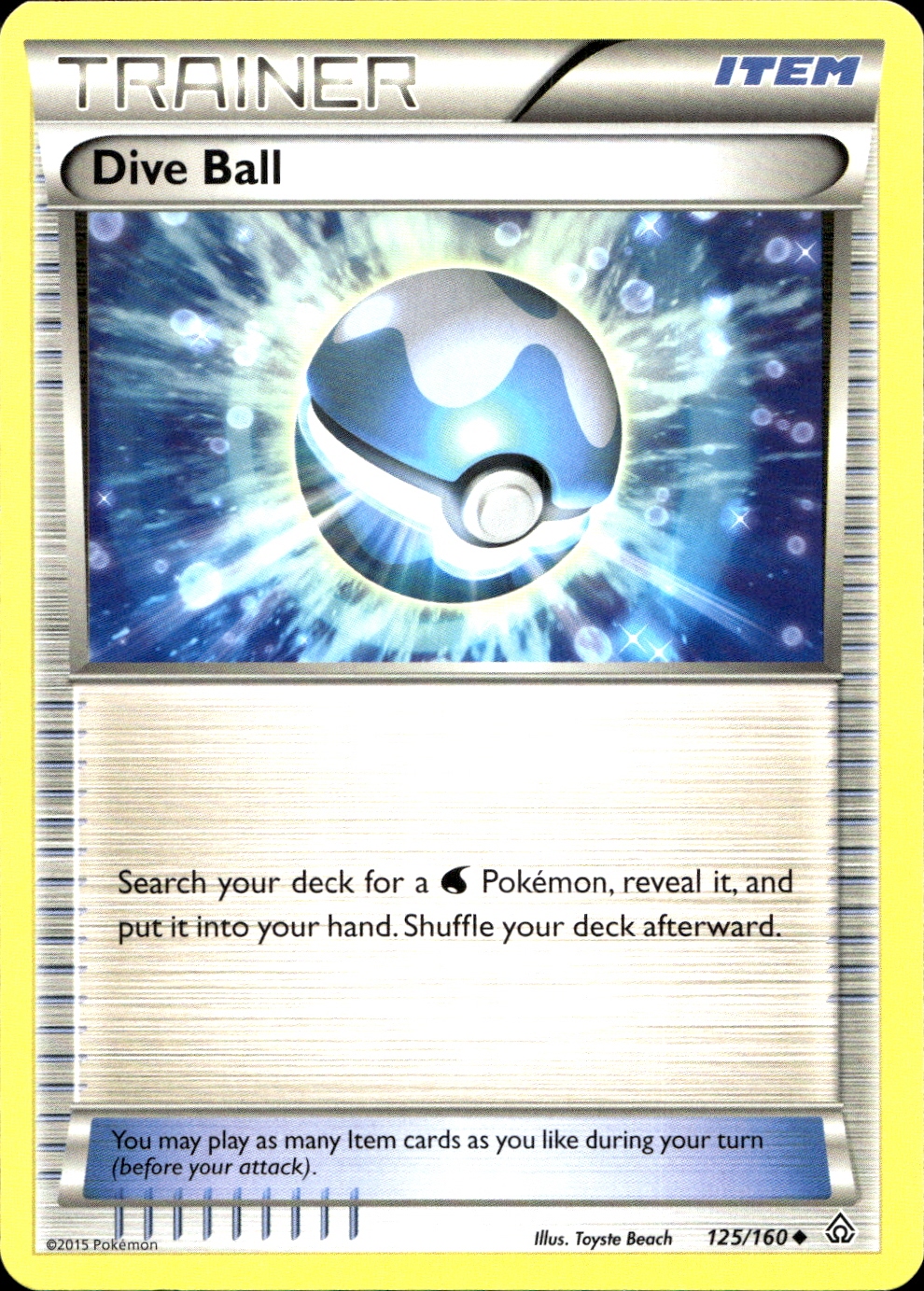 Dive Ball - XY5 125