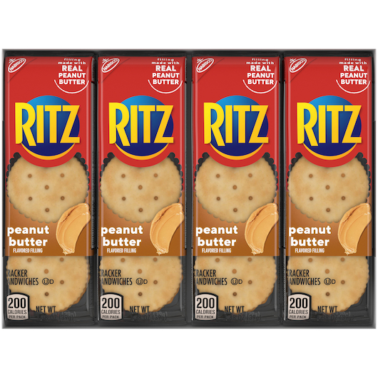 Ritz Peanut Butter Cracker Sandwich 1.35 oz 8ct