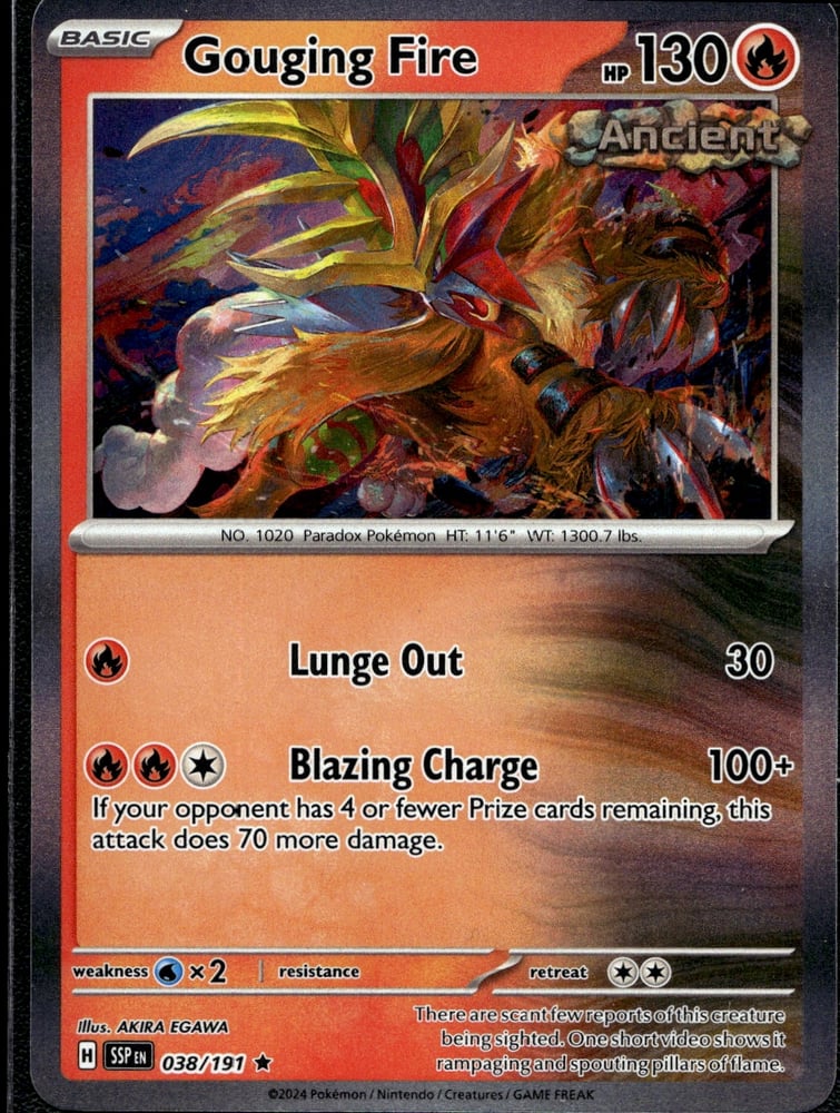 Gouging Fire - SV08 38/191