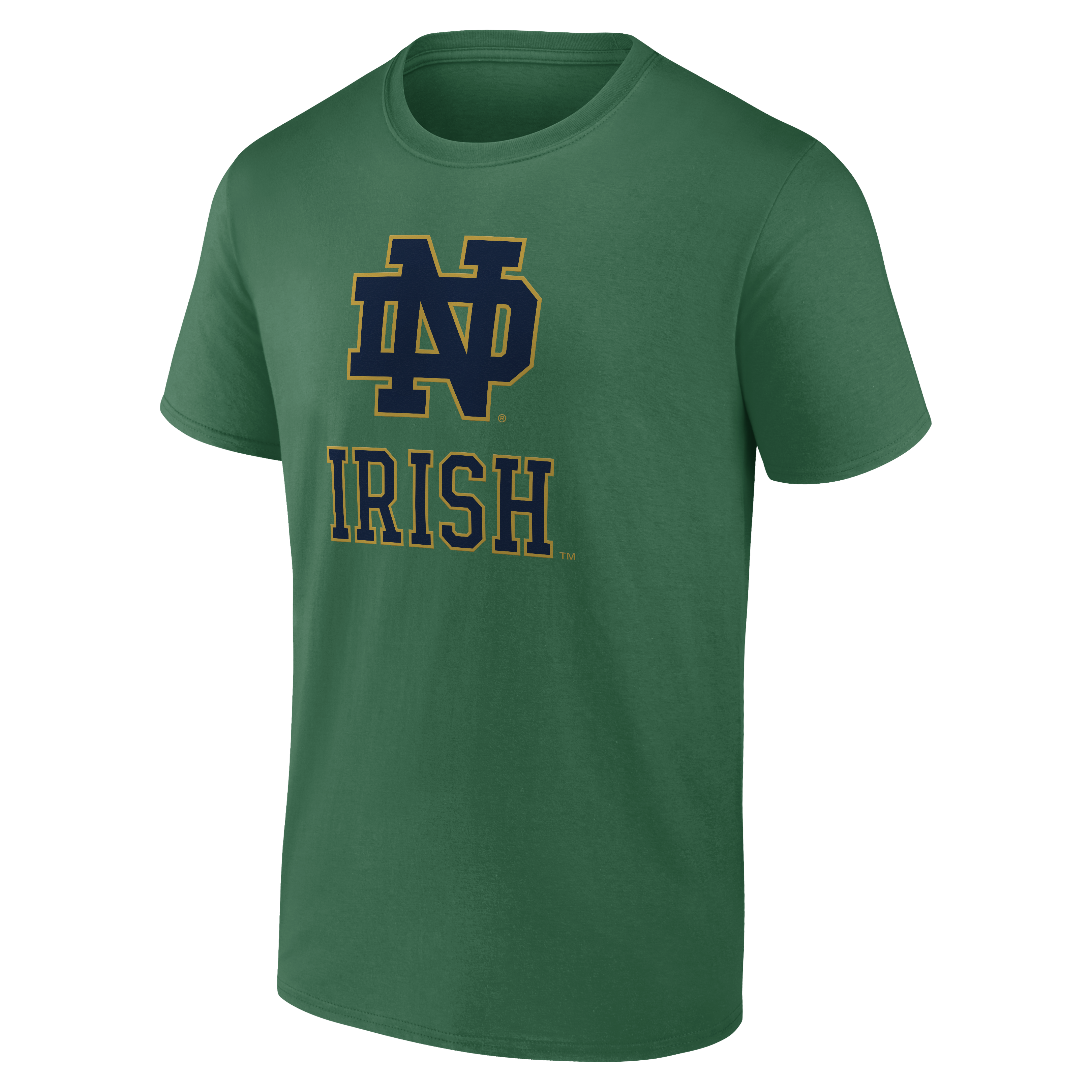 Notre Dame Fighting Irish Kelly Green Primary Logo Shirt