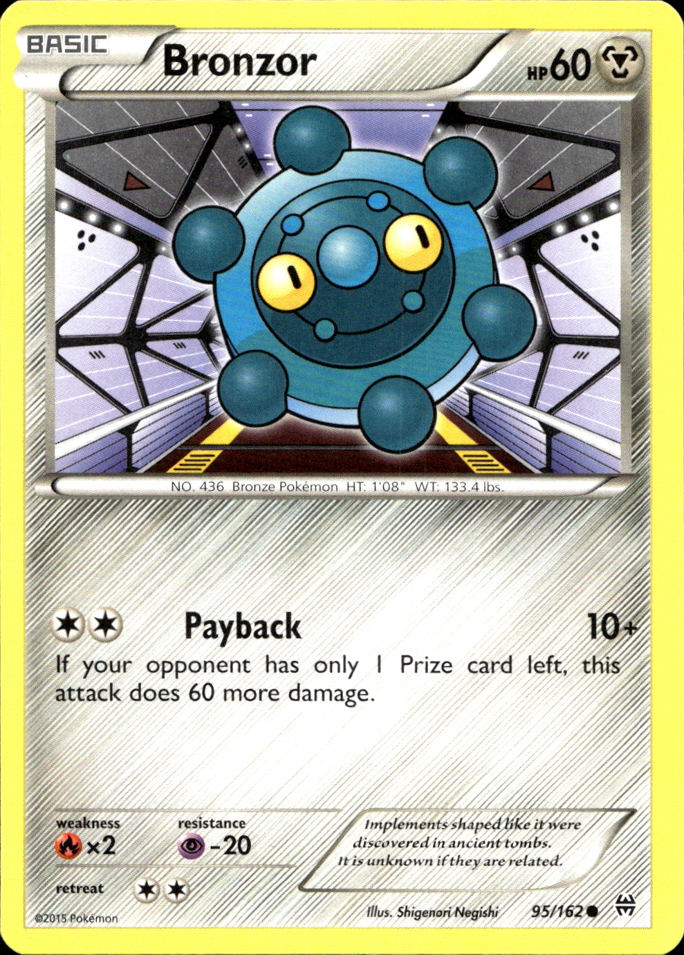 Bronzor - XY8 95