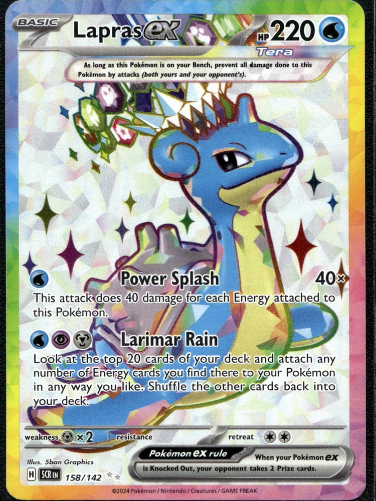 Lapras ex - SV07 158/142