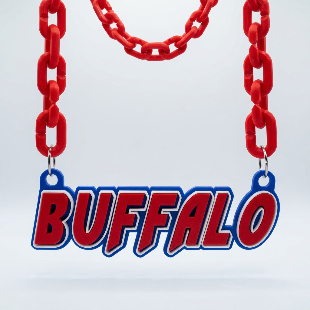 BUFFALO (red chain)