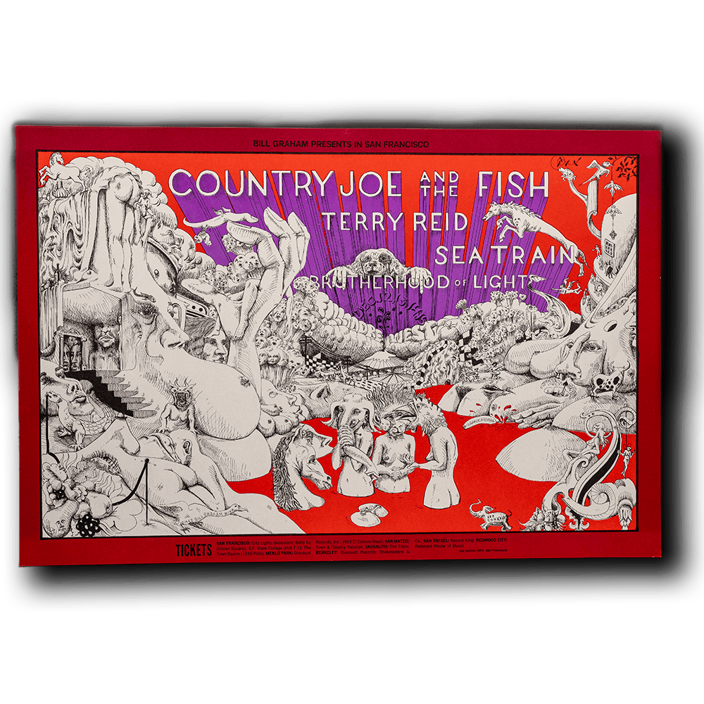Country Joe and the Fish -- [Postcard]