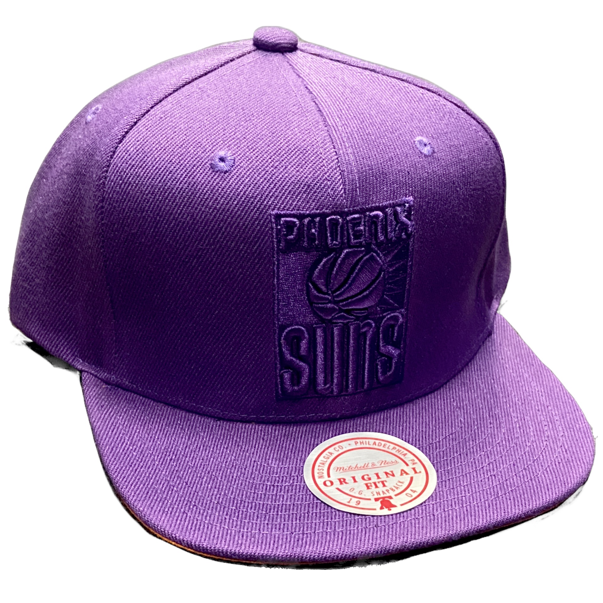 Phoenix Suns Purple Tonal Mitchell and Ness Snapback Hat