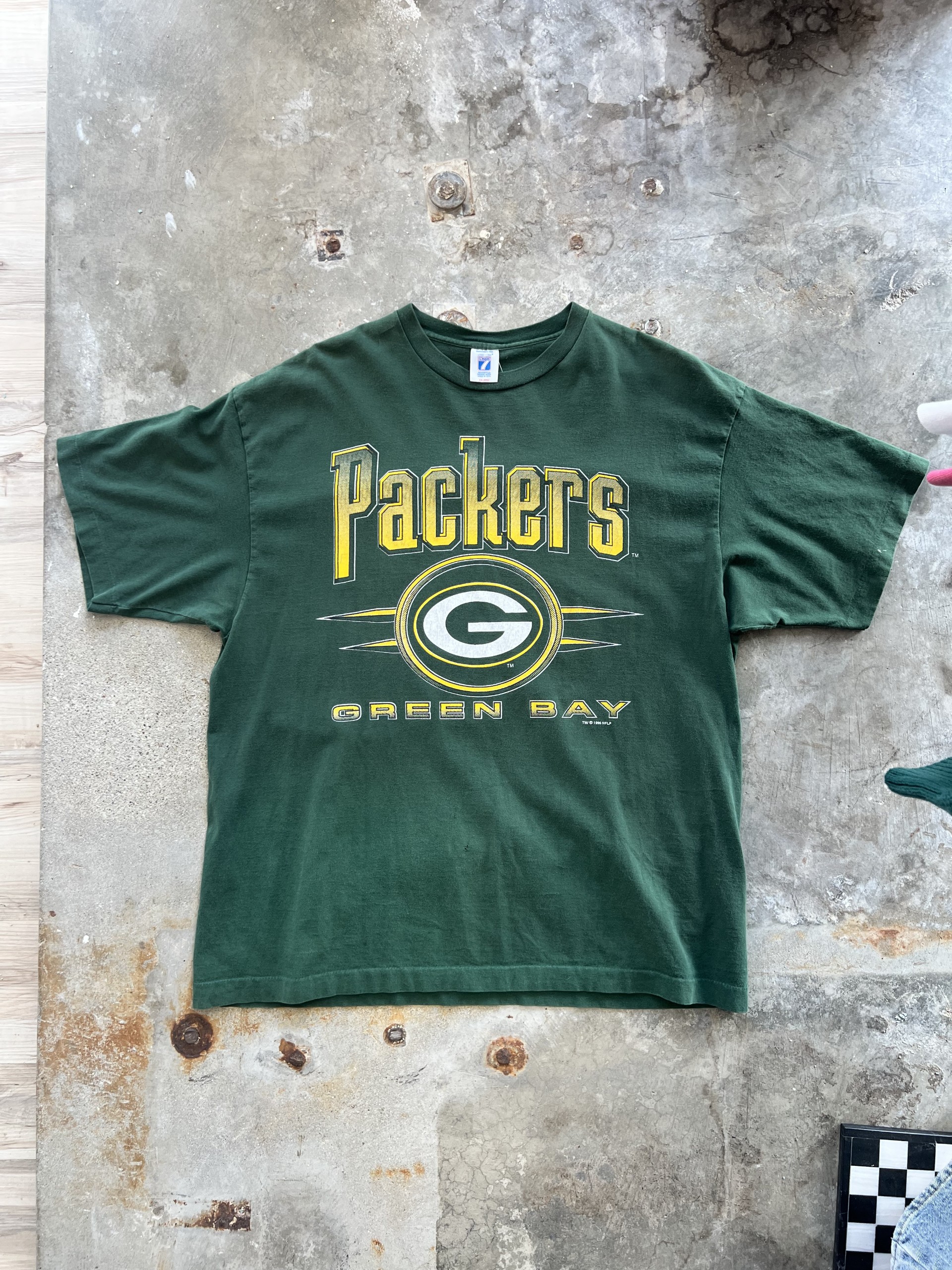 1996 Green Bay Packers Logo 7 Size XXL