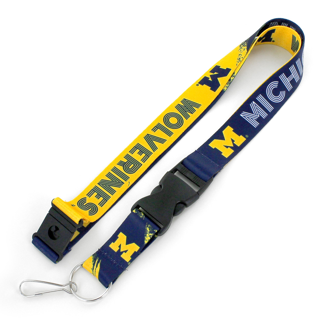 Michigan Wolverines Crossfade Lanyard