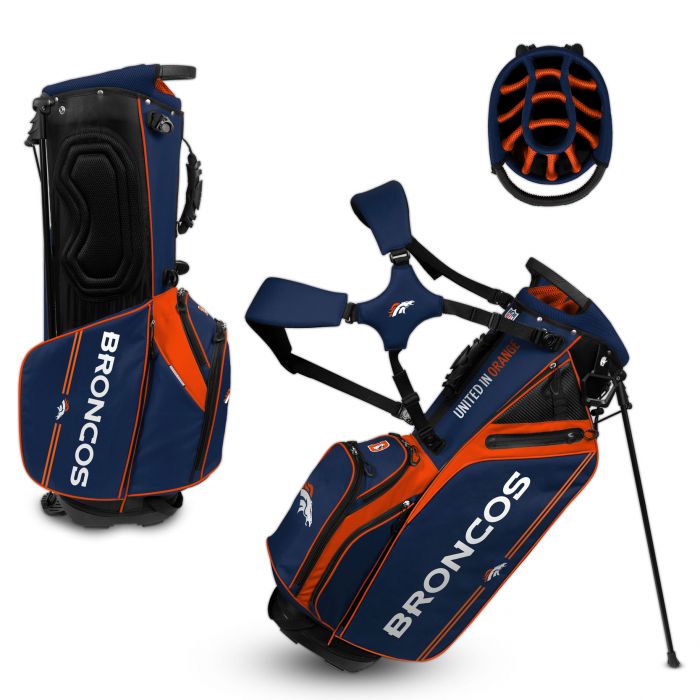 Denver Broncos Hybrid Caddie Carry Golf Bag