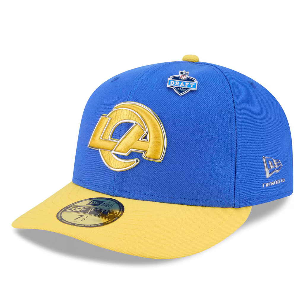 Los Angeles Rams 2026 New Era 9FIFTY NFL Draft Snapback Hat