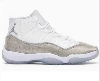 Women's Air Jordan Retro 11 Low Basketball Shoes in White Size 10.0 Leather (new)