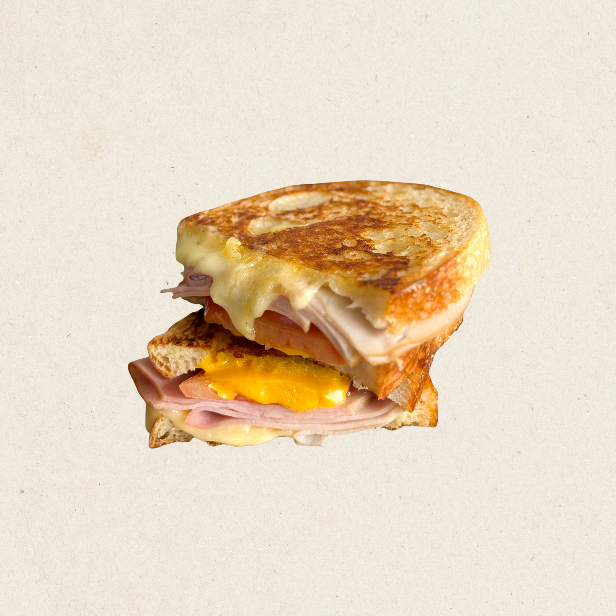 Ham, Cheese & Tomato Toastie