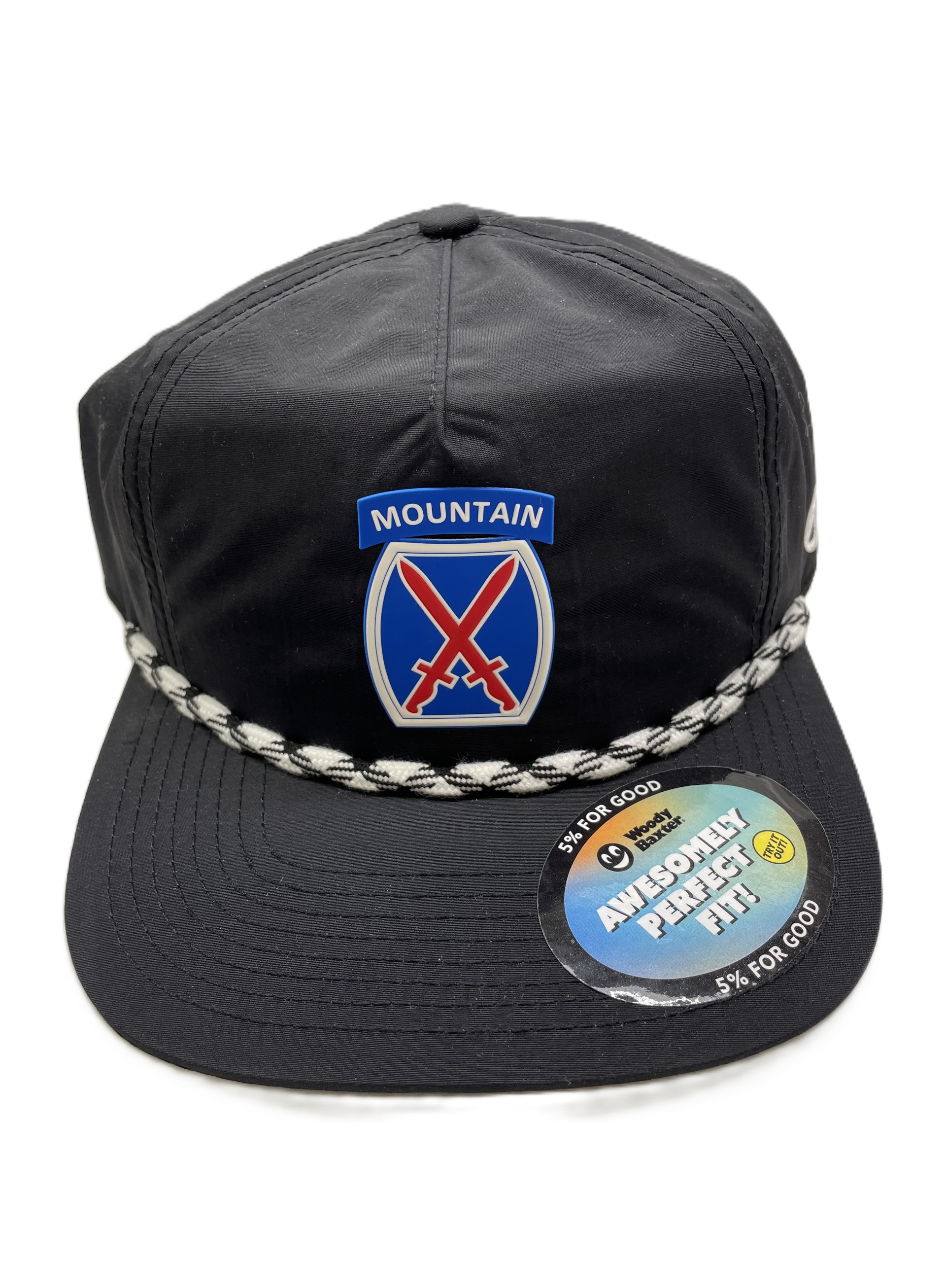 10th Mountain Division Nylon Baseball Hat