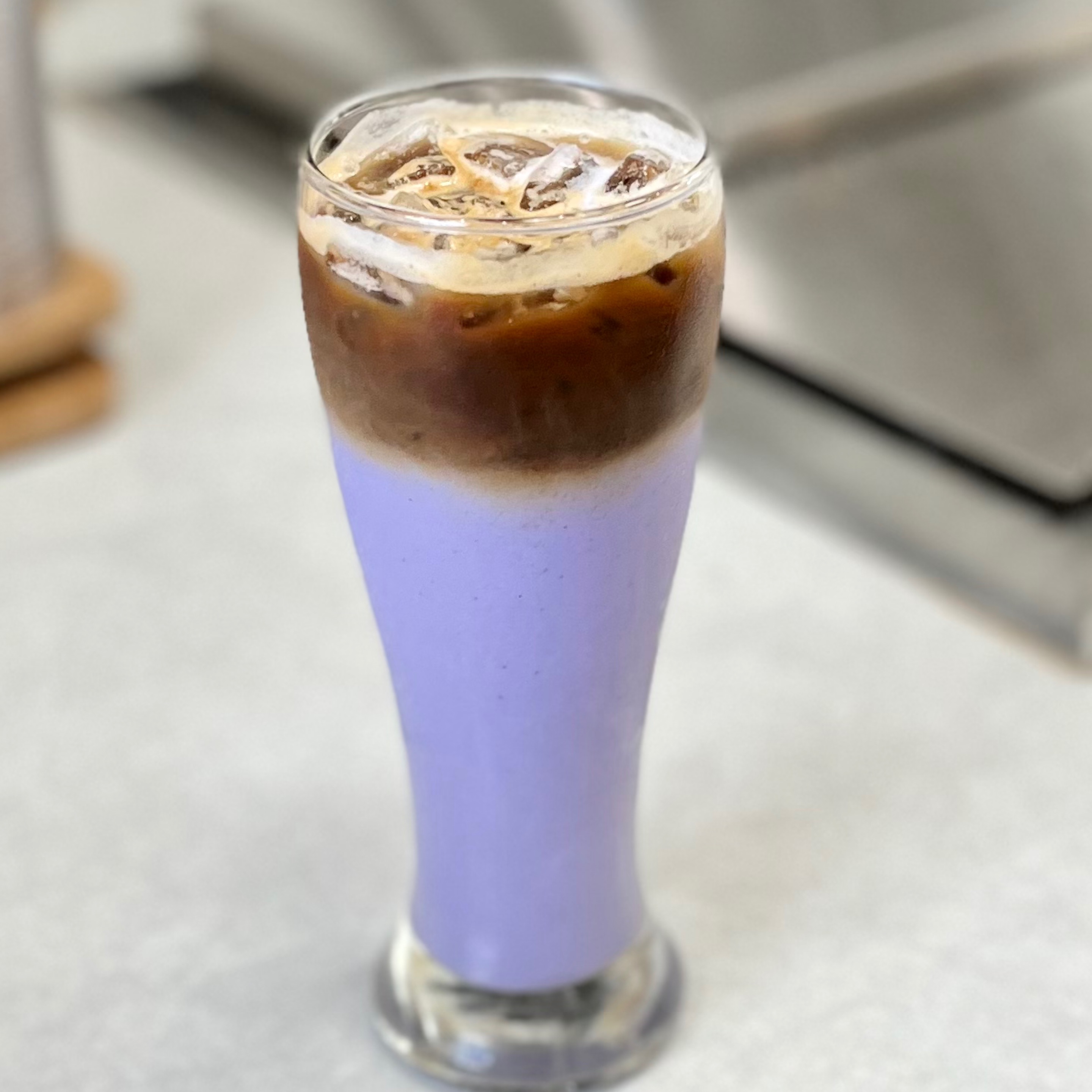 PURPLE (Taro + Ube) LATTE (no coffee)