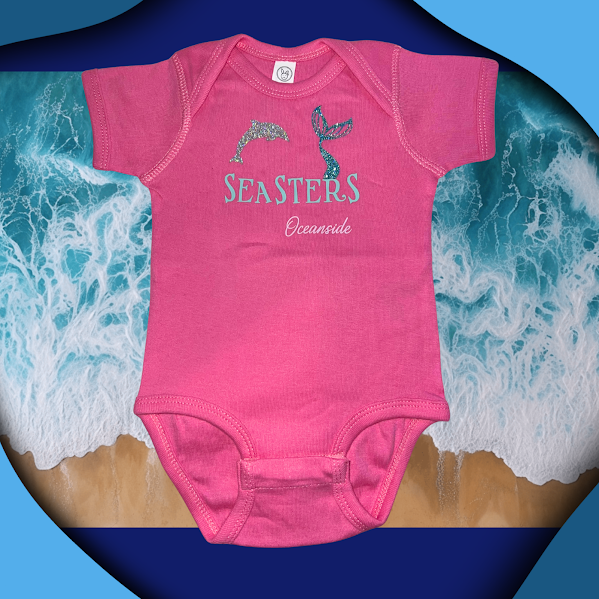 Marmaele (Mer Guppies) Lil SeaSters Onesie