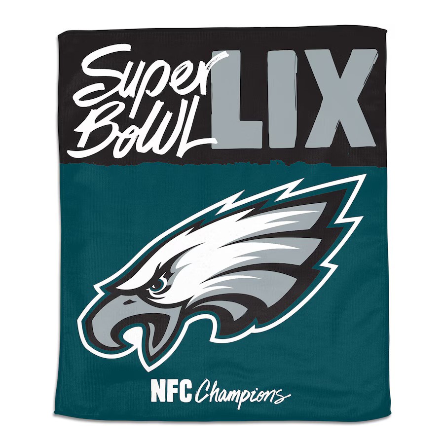 Philadelphia Eagles Super Bowl LIX Official Rally Towel