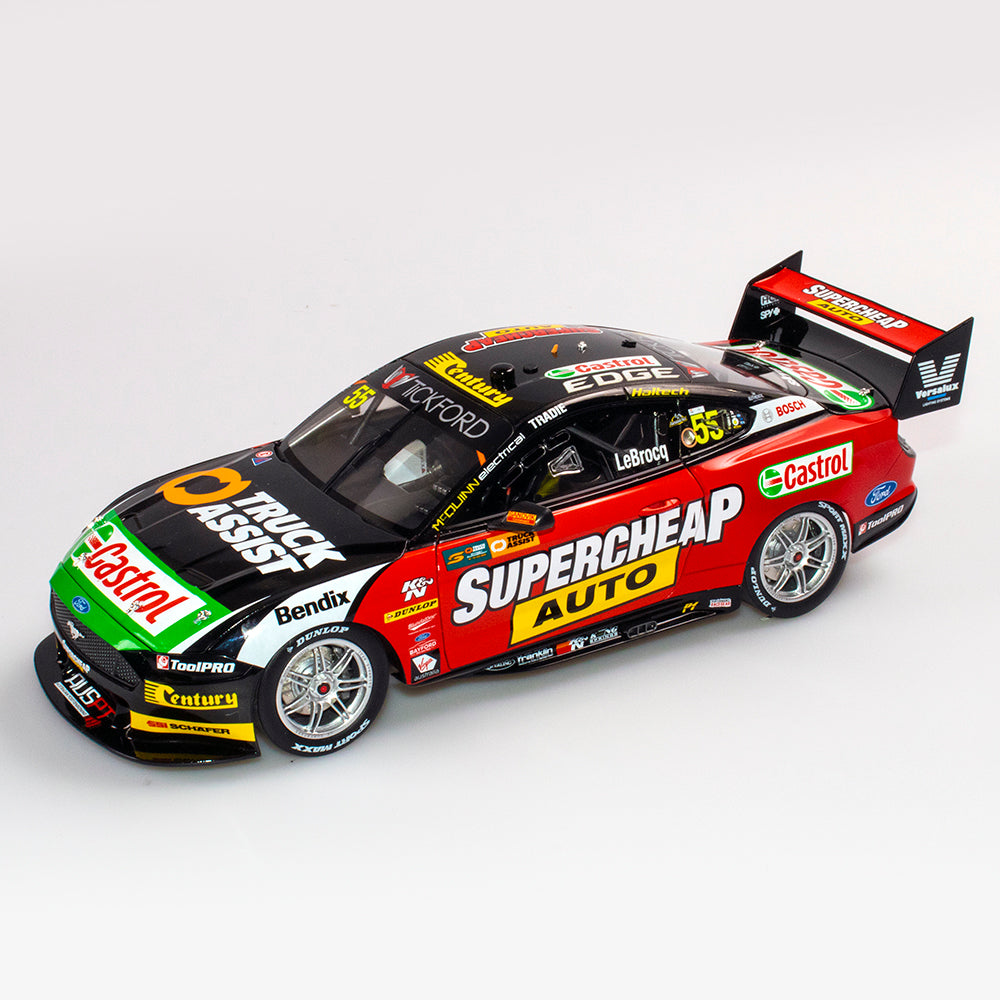 Jack Le Brocq 2020 Sydney SuperSprint Race 12 Winner Supercheap Auto Ford Mustang GT #55 Authentic Collectables 1:18 diecast