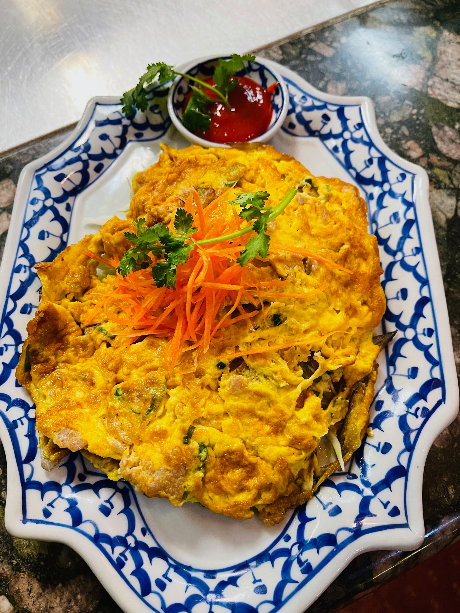 Thai-Style Omelette (Khai Jiaow)