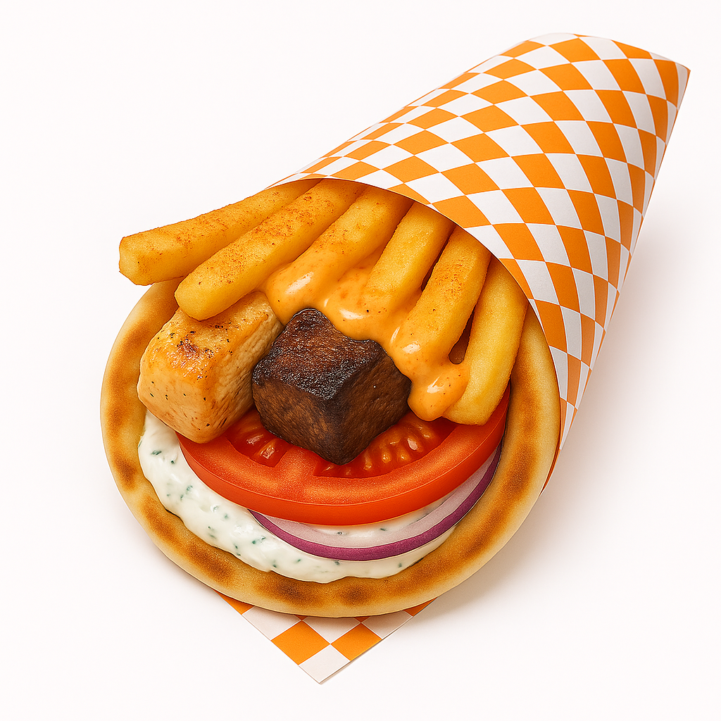 Arranged Food and Objects