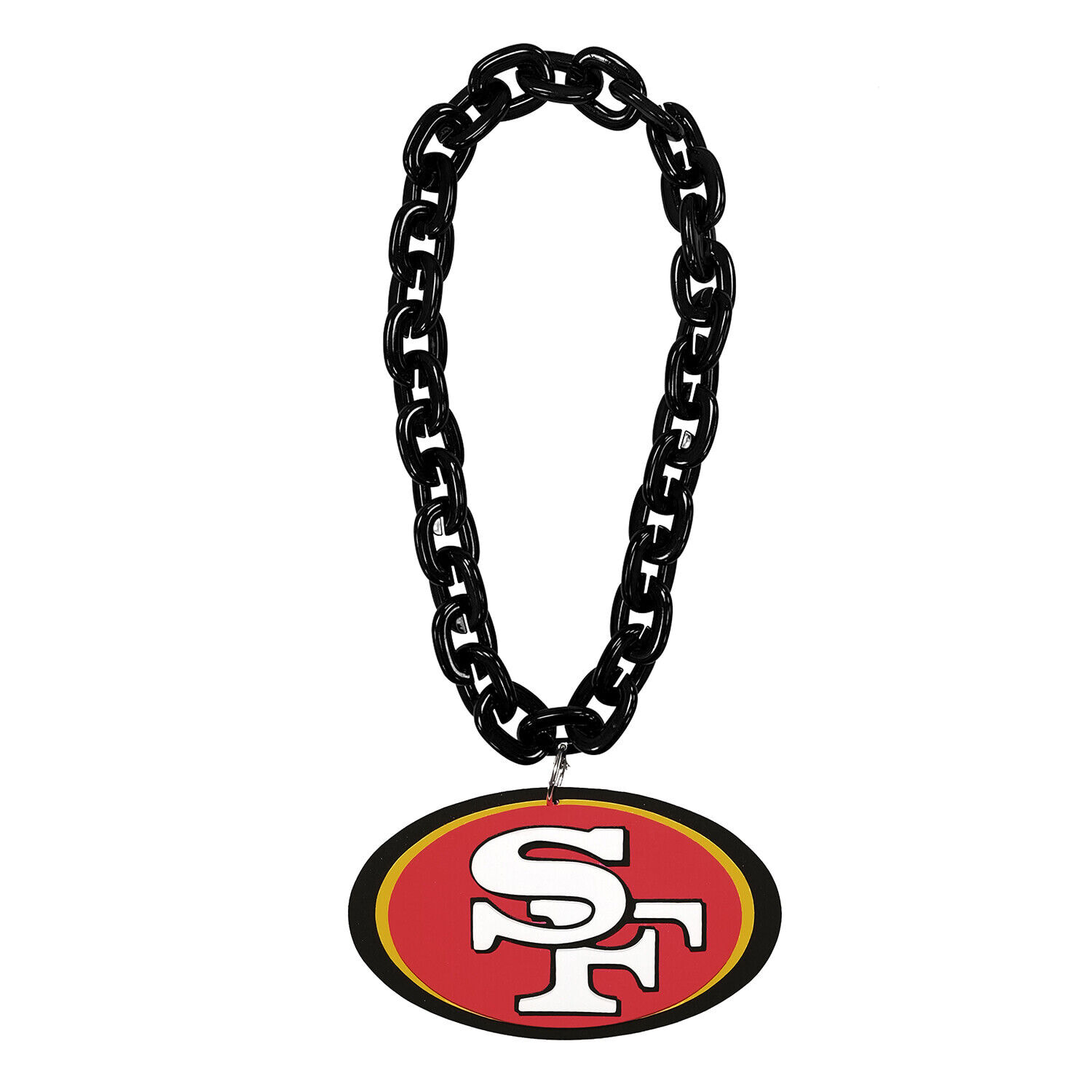 San Francisco 49ers Black Fan Chain