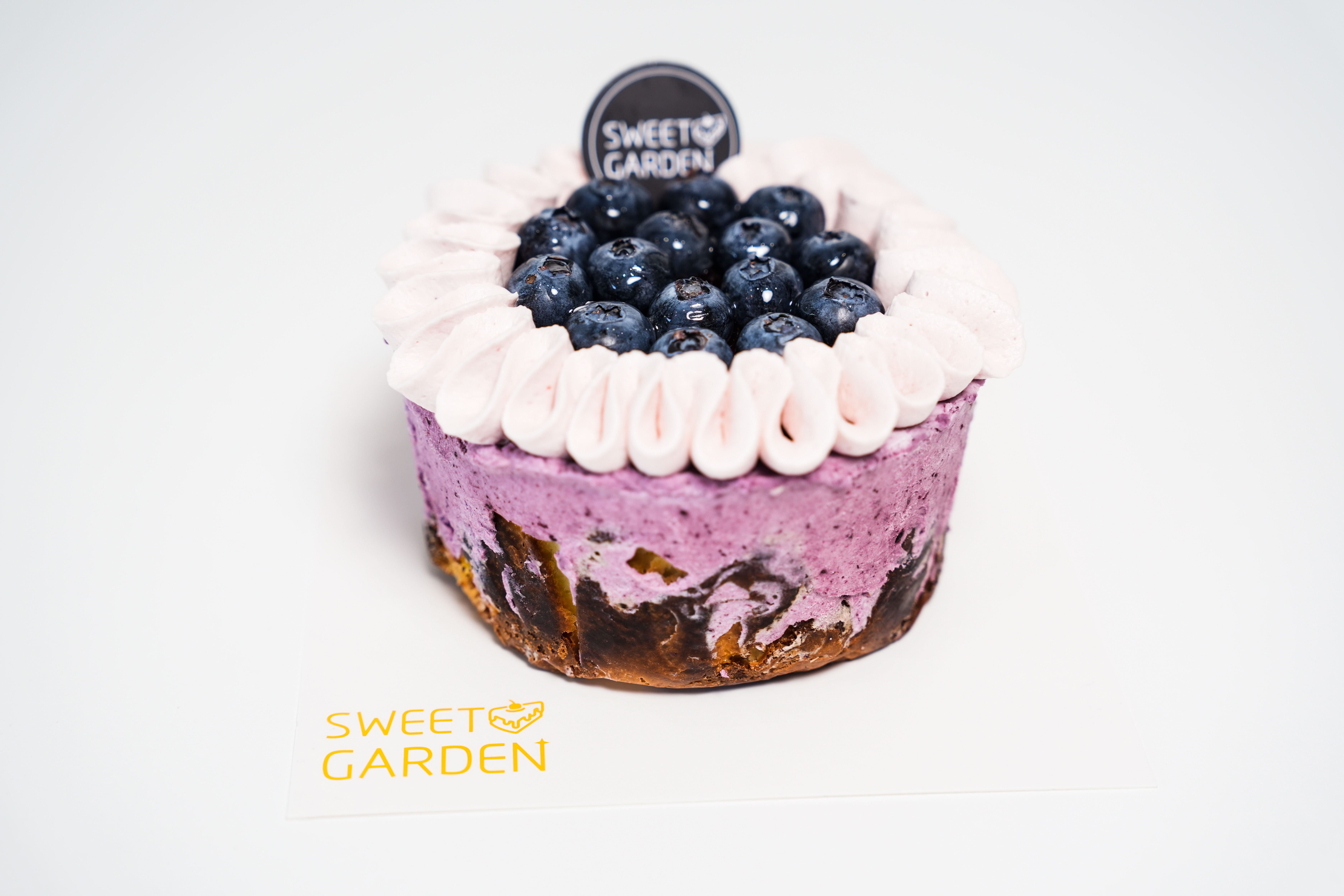 Blueberry Basque Cheesecake