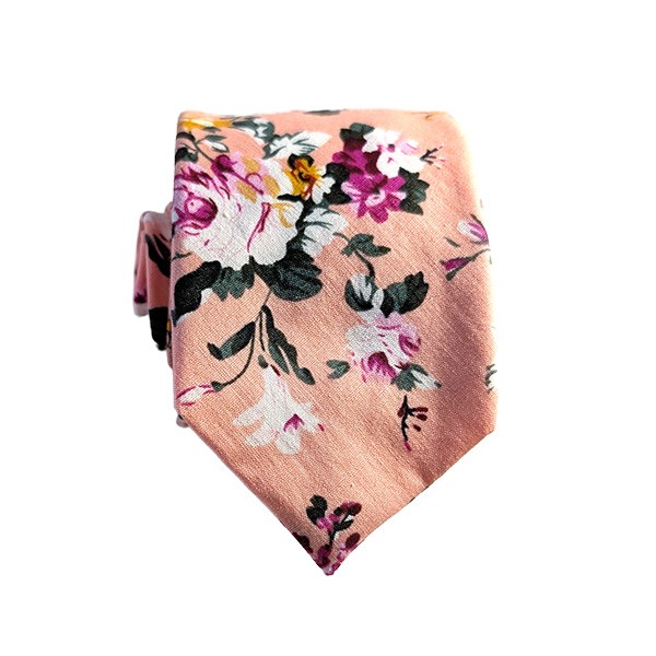 150 X 6 Cm Mauve Pink Olive Floral Cotton