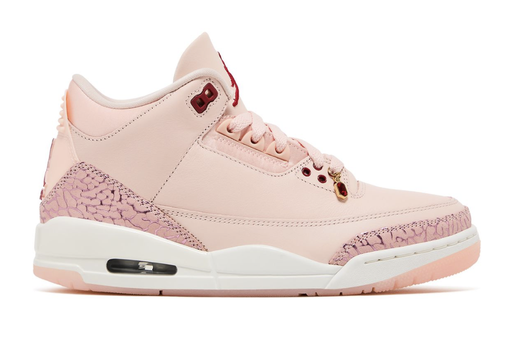 Nike WMNS Air Jordan 3 Retro 'Valentines Day' size 7 (new)