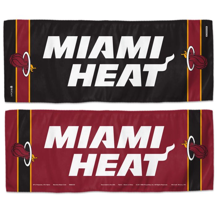 Miami Heat Cooling Towel 12x30"