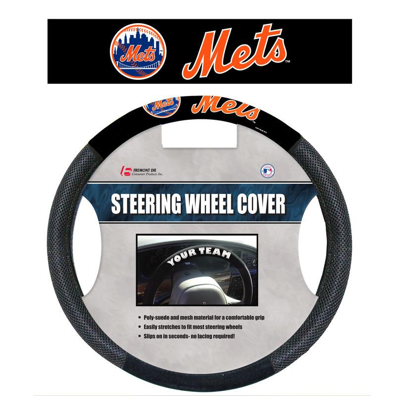 New York Mets Mesh Steering Wheel Cover