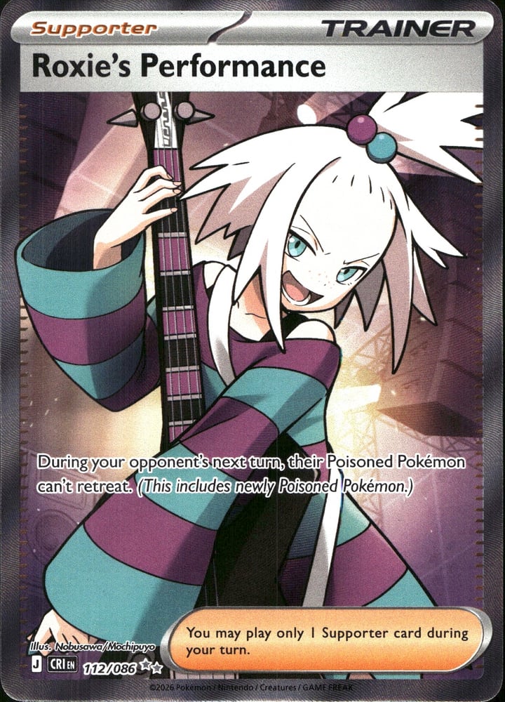 Roxie's Performance - ME04 112/86