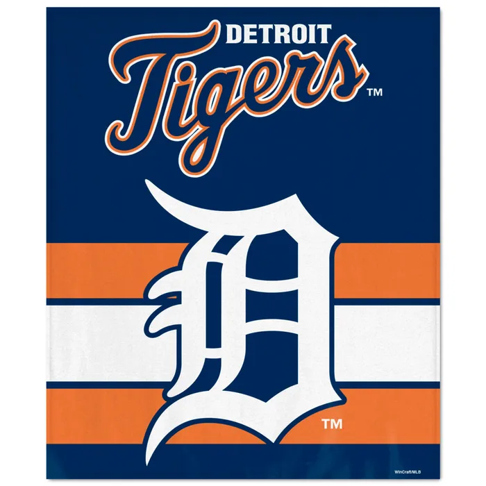 Detroit Tigers Ultra Soft Blanket 50x60"