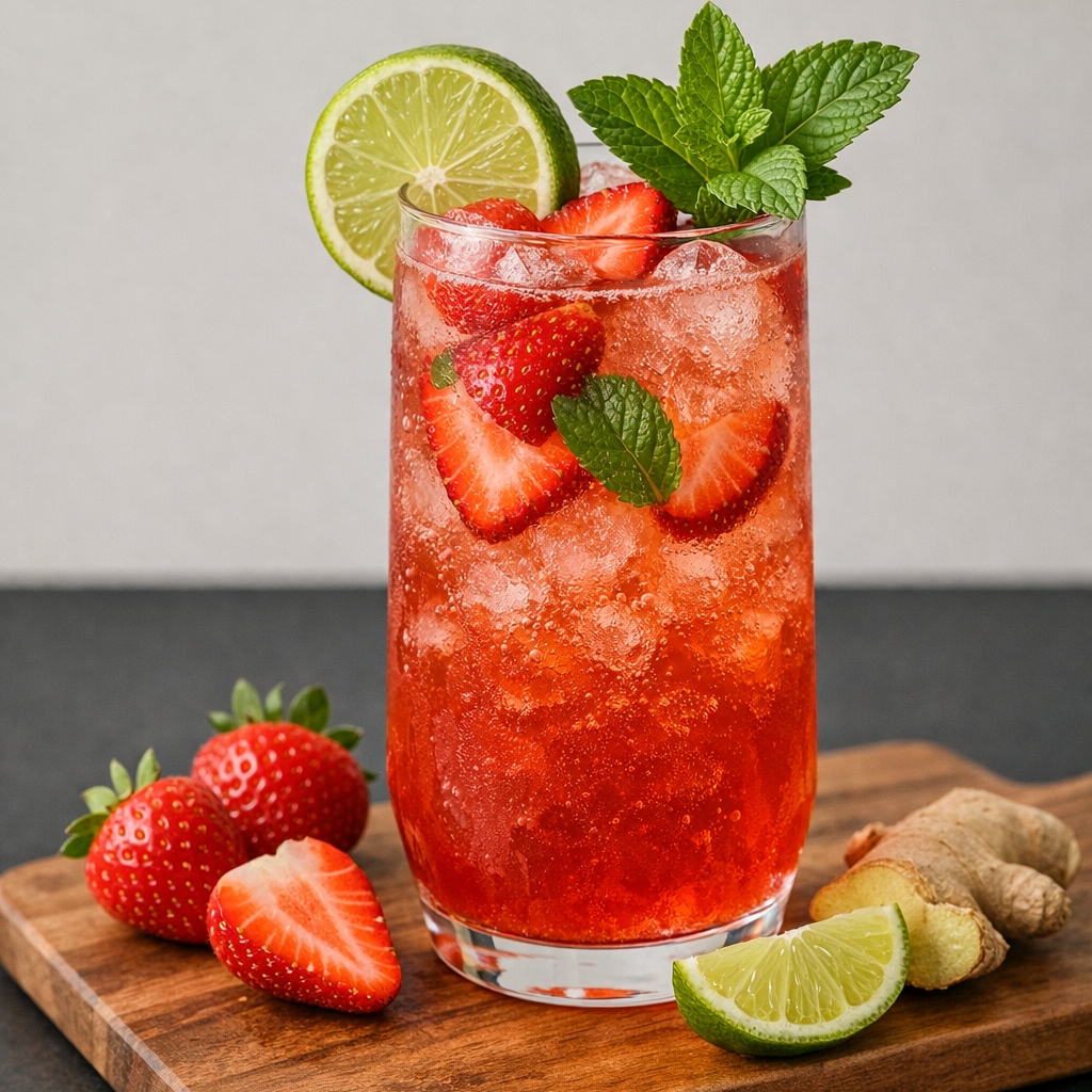 Strawberry Moscow Mule