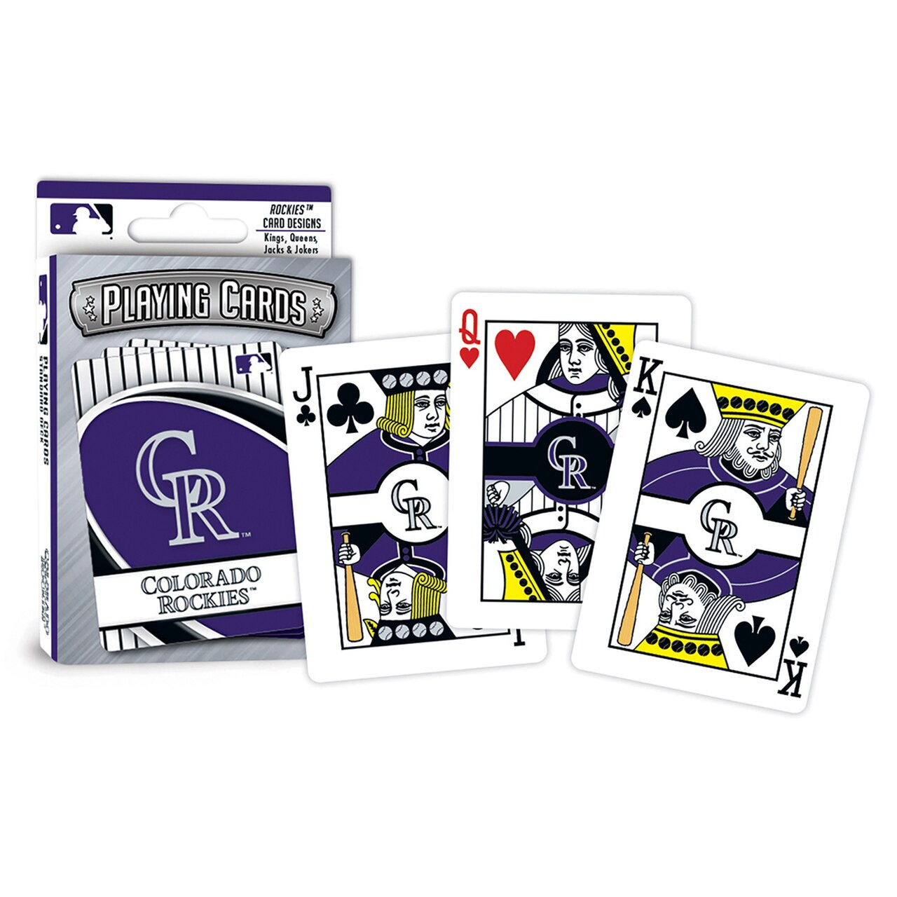Colorado Rockies Logo Playing Cards